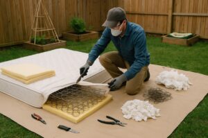 Break Down and Repurpose the Mattress