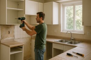 How to Remove Kitchen Cabinets?