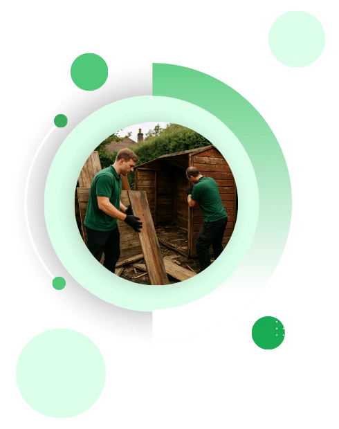 shed removal london