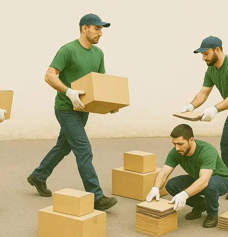 How Cardboard Collection Service Works