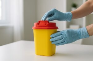 How Do You Dispose of Sharps Containers