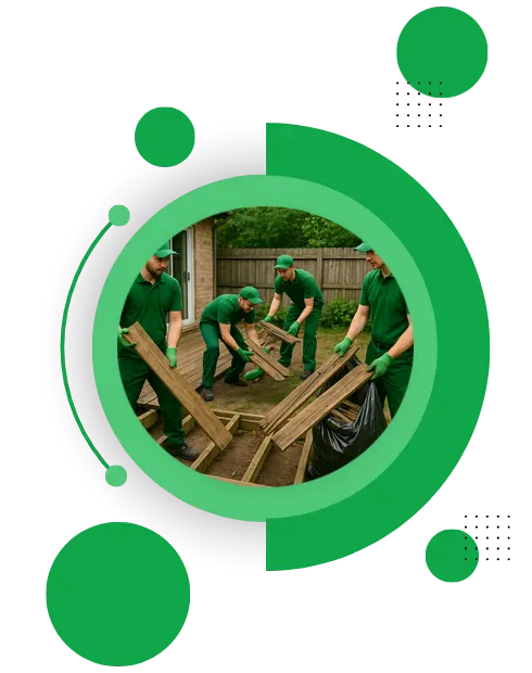 Remove old decking in London