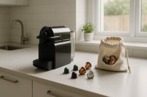 how to dispose of nespresso pods